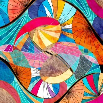 Colorful abstract background Stock Illustration