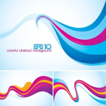 Colorful abstract background Stock Illustration