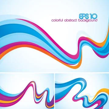 Colorful abstract background Stock Illustration