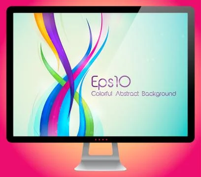 Colorful Abstract Background Stock Illustration