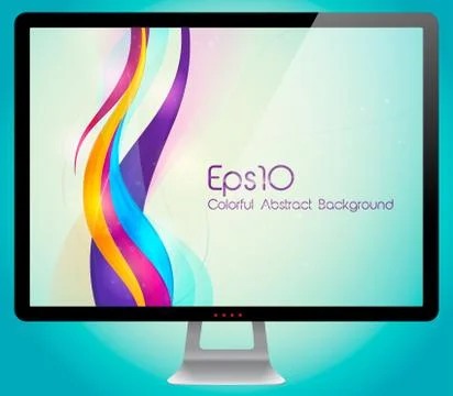 Colorful Abstract Background Stock Illustration