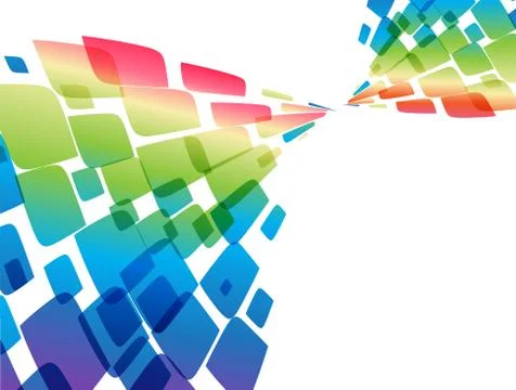 Colorful abstract background Stock Illustration