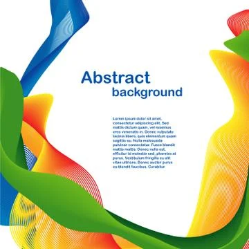 Colorful abstract background Ilustración de archivo