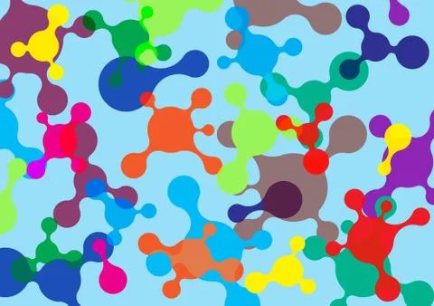 Colorful abstract background Stock Illustration