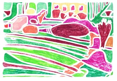 Colorful abstract background. Stock Illustration