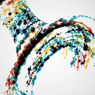 Colorful abstract background Stock Illustration