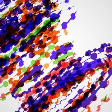Colorful abstract background Stock Illustration