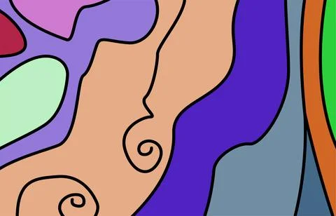 Colorful abstract background Stock Illustration