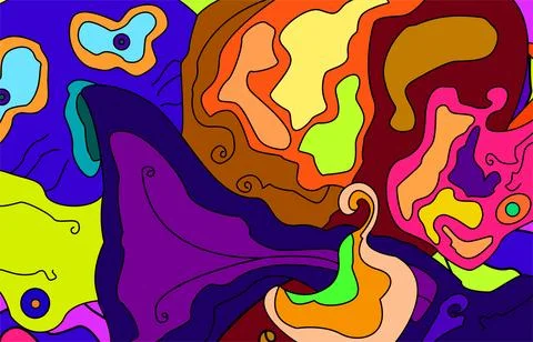 Colorful abstract background Stock Illustration
