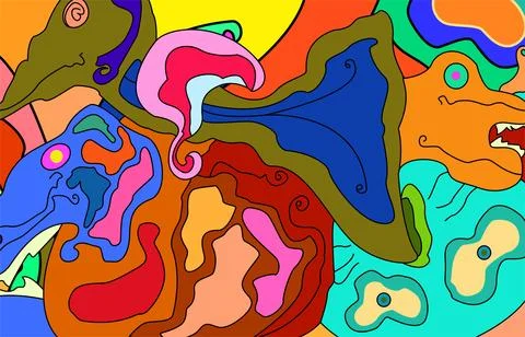 Colorful abstract background Stock Illustration