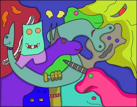 Colorful abstract background Stock Illustration