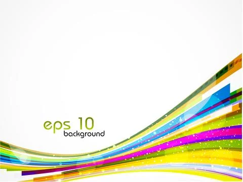 A colorful abstract background. Stock Illustration