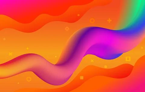 Colorful-abstract-background 库存插图