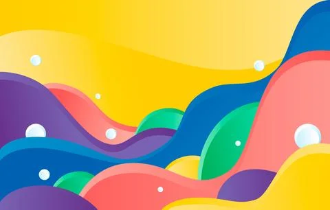 Colorful-abstract-background Stock Illustration