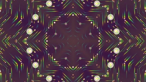 Colorful Abstract Background. Kaleidoscopic. Loop Video stock 73788726