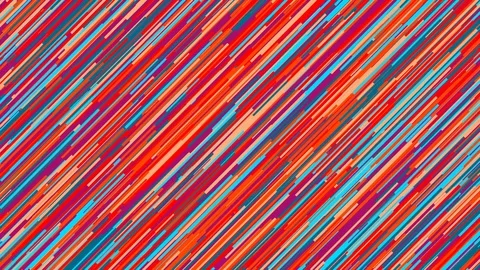 Colorful abstract background with moving diagonal lines 2D animation Stock Footage 121590583