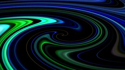 Colorful abstract background with psychedelic liquid swirl Stock Footage 273695070