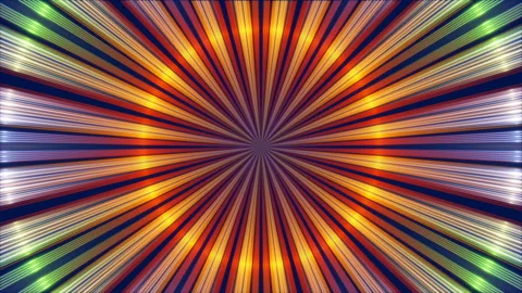 Colorful abstract background, rays and motion light, loop Stock Footage 160407044