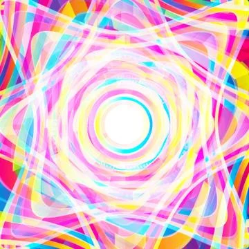 Colorful abstract background with shiny elements Stock Illustration