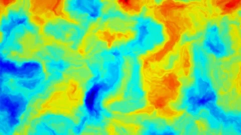 Colorful abstract background with swirling patterns and Stock Footage 338287523