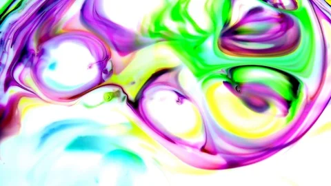 Colorful Abstract Background Texture Exploding Liquid Design 1 Stock Footage 91662299