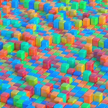 Colorful Abstract Background Texture Stock Illustration