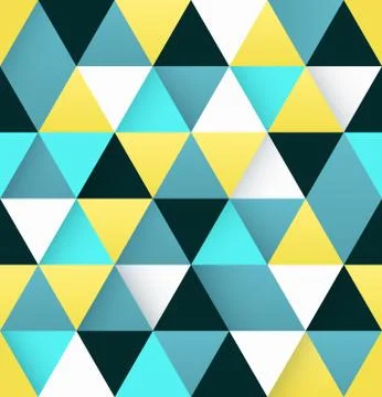 Colorful abstract background with triangles Stock Illustration