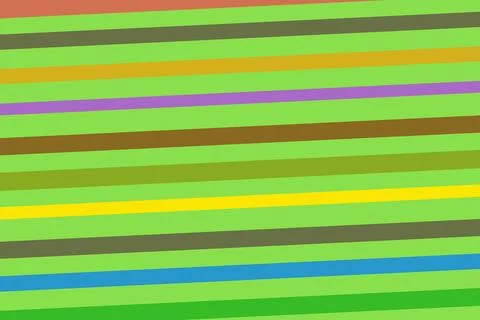Colorful abstract background with vibrant horizontal stripes Stock Illustration