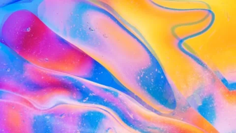 Colorful abstract background with a wave pattern loop Stock Footage 256486112