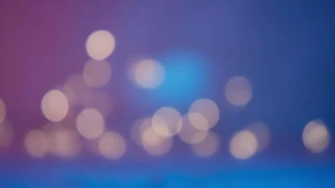 Colorful Abstract blurred lights  on gradient background Stock Footage 263153994
