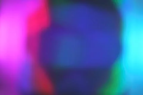 Colorful Abstract Bokeh Background With Soft Blur and Vibrant Neon Light Ef.. Stock Illustration