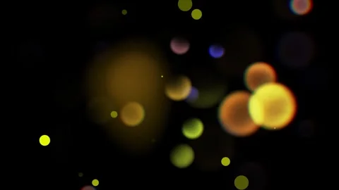 Colorful Abstract Bokeh Light Background Animation with Light Leaks Stock-Footage 344044661