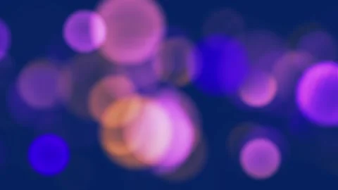Colorful Abstract Bokeh Light Background Animation Stock Footage 344044716