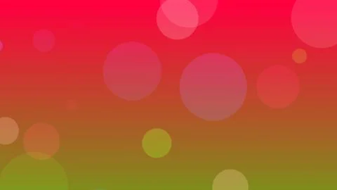 Colorful abstract bokeh light bubbles on gradient background illustration Stock Illustration