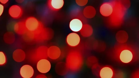 Colorful Abstract Bokeh Lights Background Stock Footage 340376565