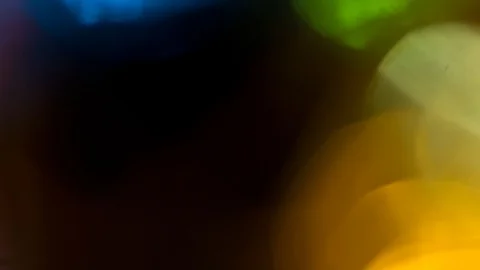 Colorful abstract bokeh lights, subtle and sparkly on a background Stock Footage 125660746