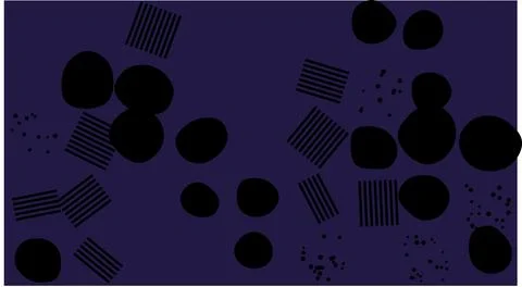 Colorful abstract bubbles background Illustration