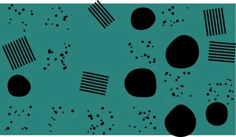 Colorful abstract bubbles with gradient background Illustration