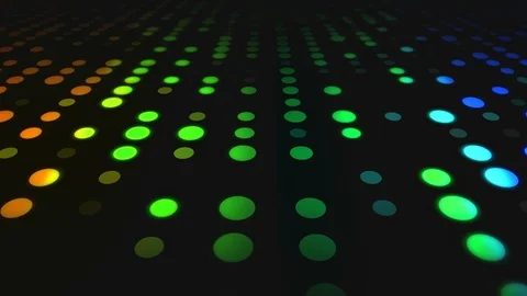 Colorful Abstract Circle Background Stock Footage 119220598