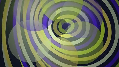 Colorful abstract circle pattern with vibrant concentric rings Stock Illustration
