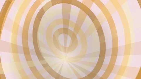 Colorful abstract circular pattern with warm tones Stock Illustration