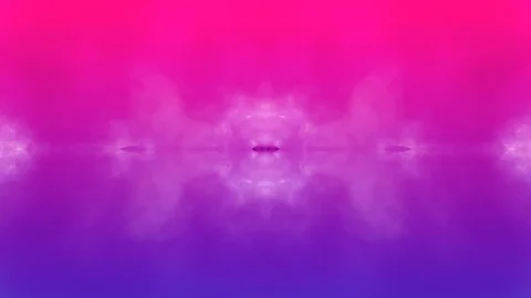 Colorful abstract clouds time lapse and mirror effect Stock Footage 94116169