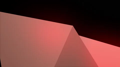 Colorful abstract composition made from a huge three-dimensional objects 4K Stock Footage 61830143