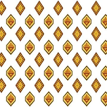 A colorful abstract composition of seamless pattern Stock Illustration