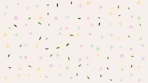 Colorful abstract confetti celebration pattern Stock Illustration