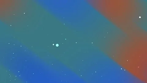 Colorful abstract cosmic light waves with starry night background Video stock 336829982