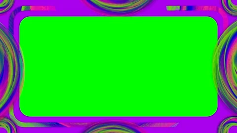 Colorful abstract design with a green screen background for digital projects 스톡 동영상 333553393