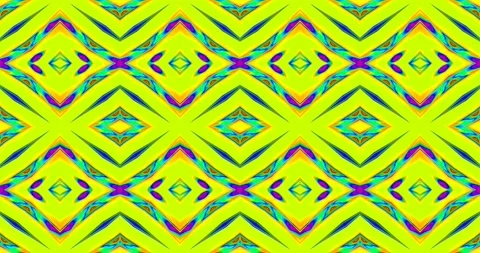 Colorful Abstract Design Pattern Tile Background Wallpaper Stock Footage 154540182