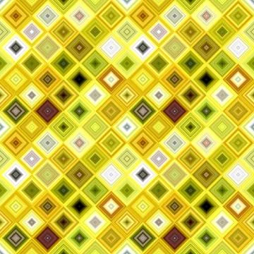 Colorful abstract diagonal square tile mosaic pattern background Illustrazione stock