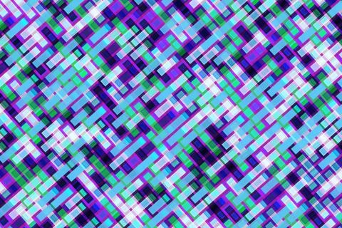 Colorful abstract digital pattern with geometric shapes 库存插图